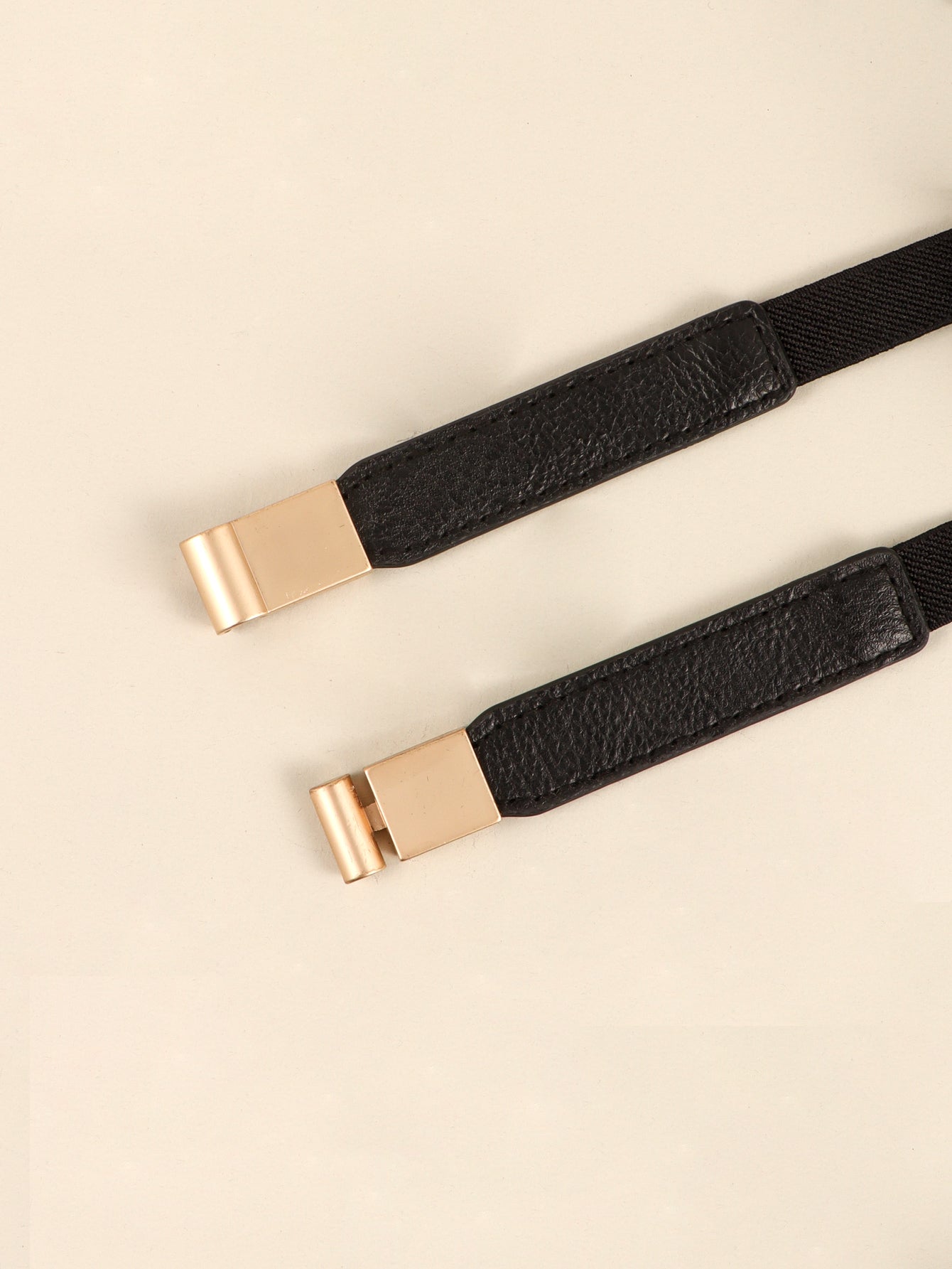 PU Elastic Skinny Belt