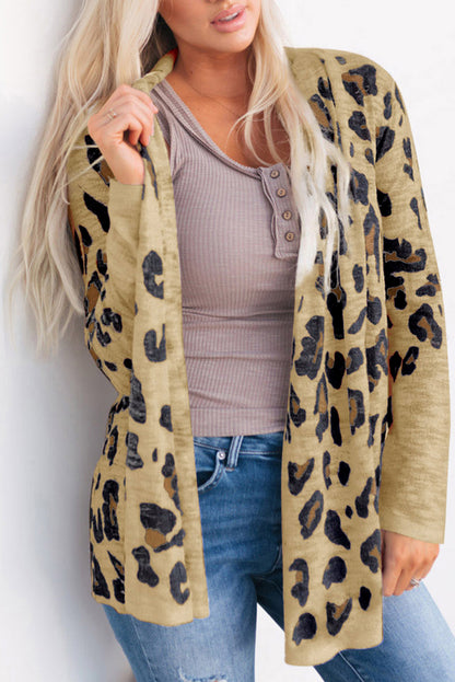 Printed Long Sleeve Cardigan