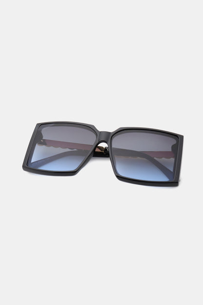 Polycarbonate Frame Square Sunglasses