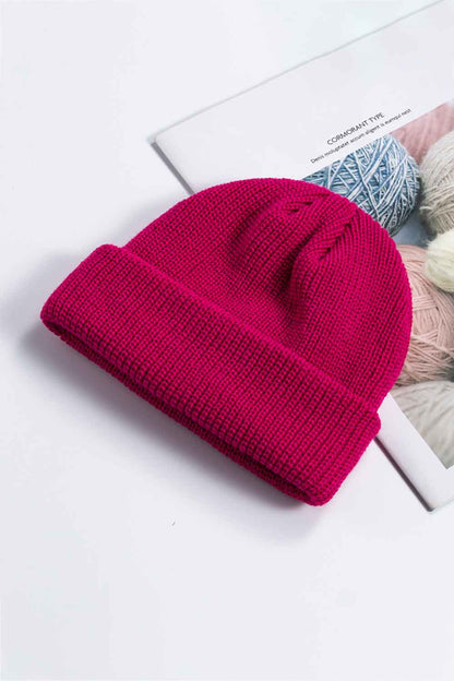 Cozy Rib-Knit Cuff Beanie