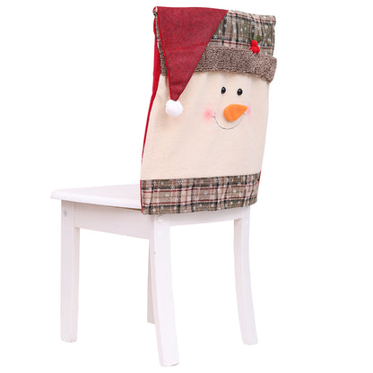 Pom-Pom Trim Chair Cover