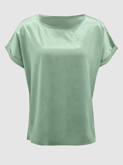 Round Neck Short Sleeve T-Shirt